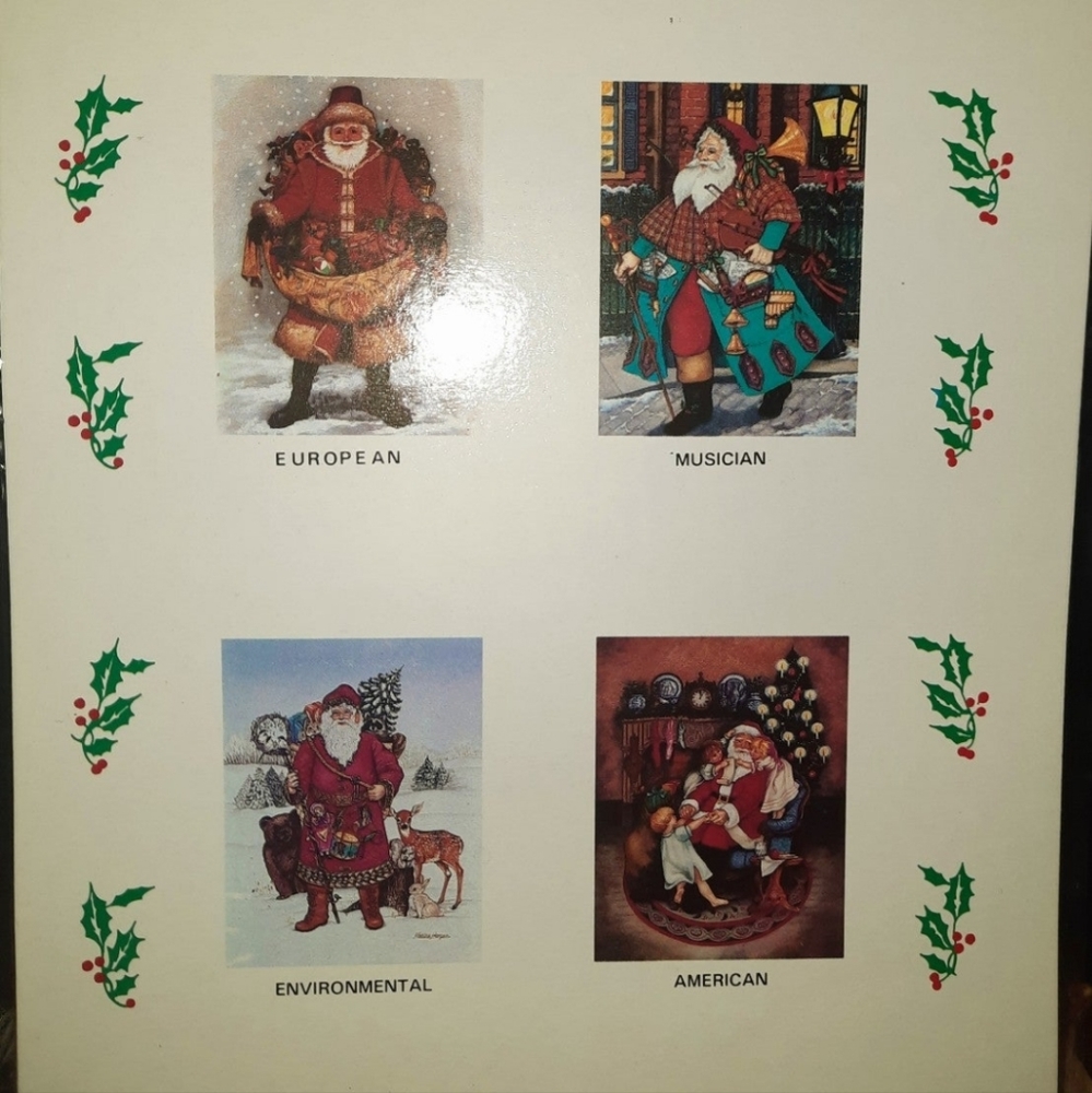 Vintage caffco Christmas prints